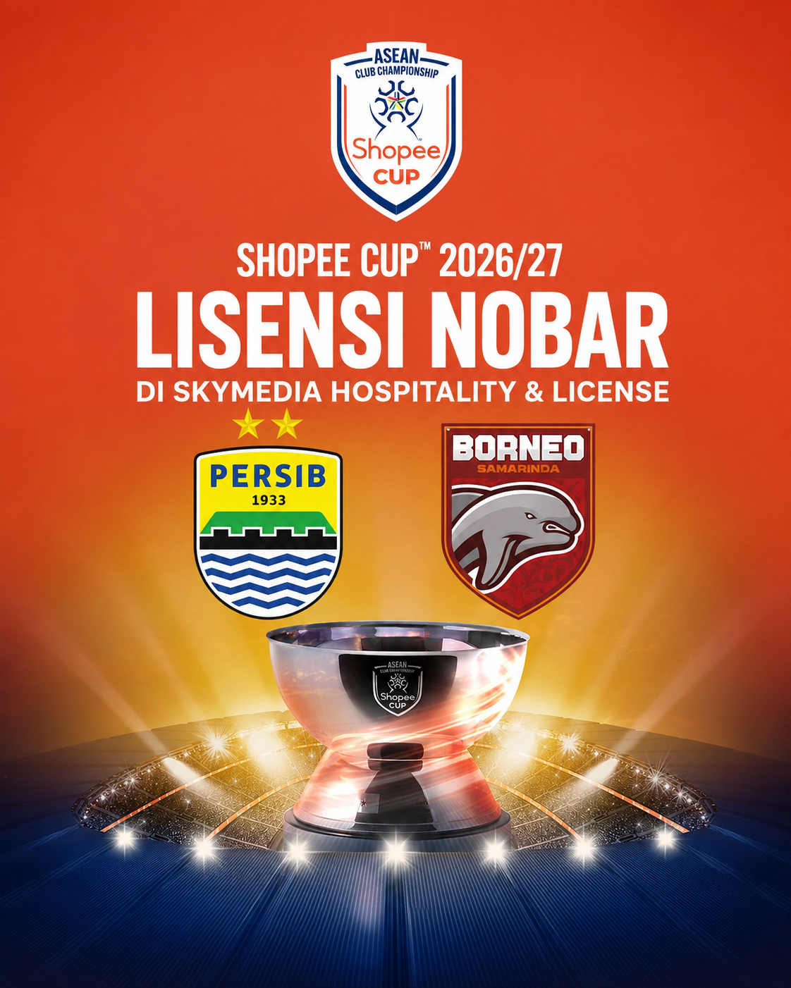 Foto venue nobar Skymedia